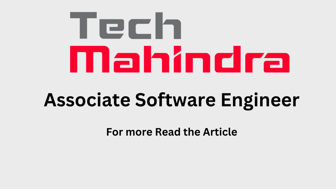 Techmahindra-Associate Software Engineer