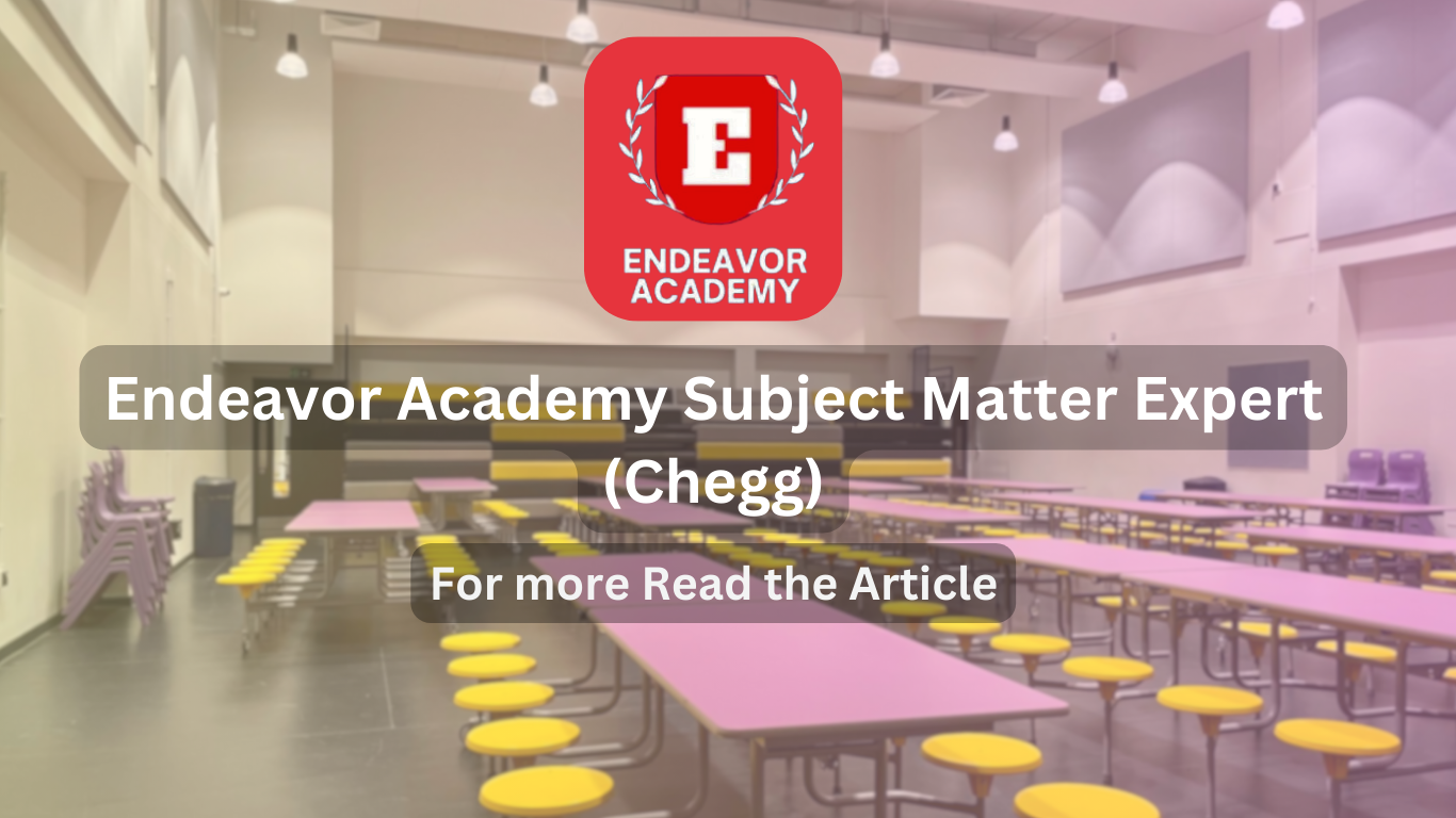 Content Fixer at Endeavor Academy