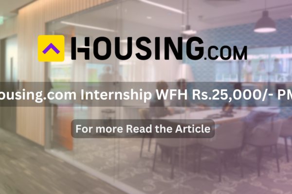 Housing.com Internship WFH