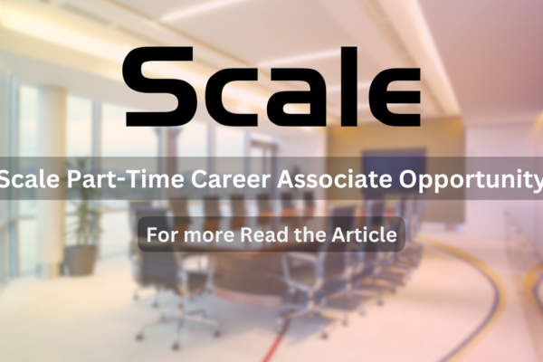 Scale Part-Time Career Associate Opportunity