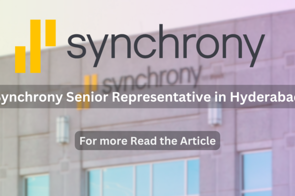 Synchrony Senior Representative