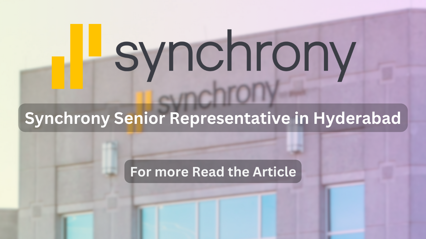 Synchrony Senior Representative