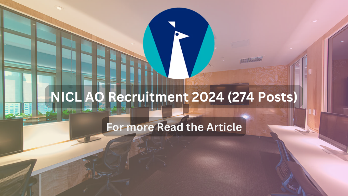 NICL AO Recruitment 2024